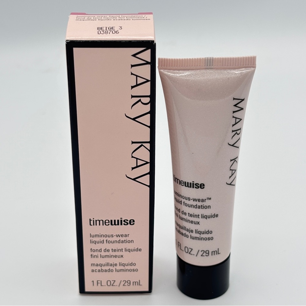 Mary Kay Timewise Luminous Wear Liquid Foundation | Fond de Teint BEIGE 3 038706
